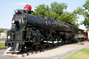 Steam Engine Prints: Locomotive 3759 at the historic Route 66, Kingman, Arizona, USA