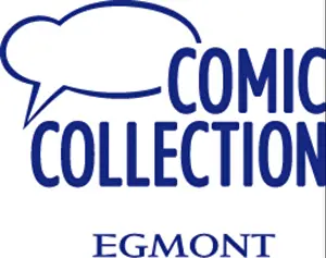 Novels Prints: The logo for Egmont Comic Collection represents a publishing brand known for producing and distributing comic books