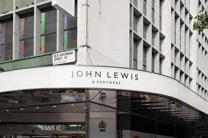 Shop Front Prints: Logo Shop Store Sign Brand Front Retail Retailer Department Store John Lewis & Partners