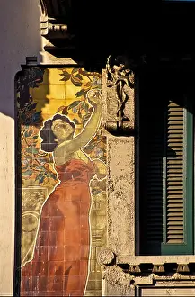 Milano Prints: Lombardy Milan Palace in Via Mascheroni Liberty