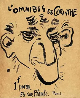 Lithographer Prints: L'Omnibus de Corinthe, supplement to the journal of the same name (1897)