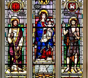 Madonna Prints: London, England, UK. Church of St Mary Aldermary