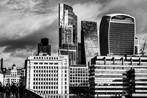 London Skyline Prints: London England UK, January 29 2022