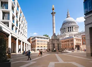 Equity Prints: London Stock Exchange, offices at Paternoster Square, London near St Paul's Cathedral
