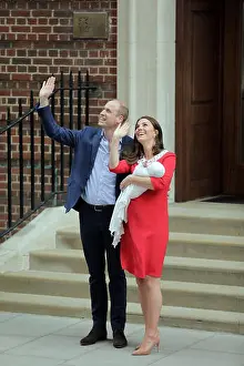 Leaving Prints: London, UK. 23rd April, 2018. HRH Prince William