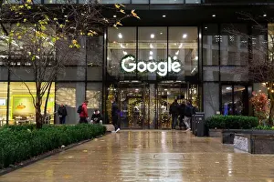 Google Prints: London, UK, 4 December 2025: Google occupy several buildings in London