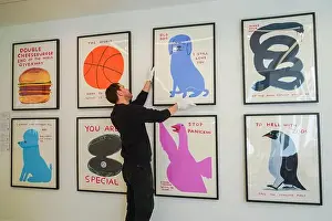 British Artist Prints: London, UK.. 8 June 2023