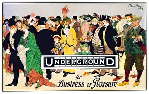London Underground Prints: The London Underground (also known as the Tube or simply the Underground)