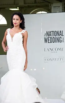 Catwalk Prints: London.UK.23 September 2017. The National Wedding Show for planning the perfect wedding