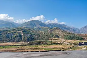 Long Pamir Highway M41, taken in Tajikistan in August 2018 taken in hdr
