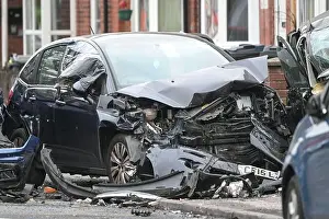 Car Crash Prints: Long Street, Sparkbrook, Birmingham
