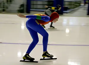 Concentrate Prints: Long track speed skating