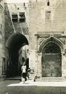 Sultan Prints: A look at the Bab Al-silsila Sabil Fountain Tankiziyya Madras