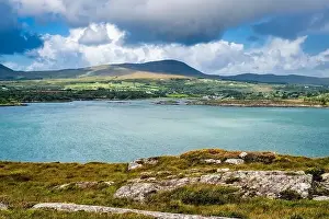Looking across Bantry Bay from Bere Island to Knockoura Hill