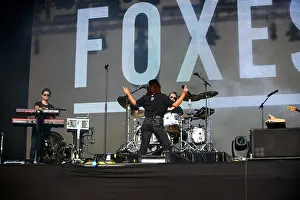 Trousers Prints: Louisa Rose Allen of Foxes performs at Boardmasters 2016
