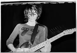 Sleeper Prints: Louise Wener of rock band Sleeper playing at Cardiff University Terminal in Cardiff