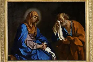 Cadre Prints: Louvre museum, Paris, France. Giovanni Francesco Barbieri