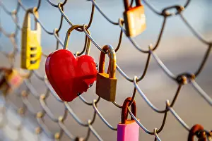 Kanto Prints: Love Locks at Osanbashi Pier in Yokohama YOKOHAMA