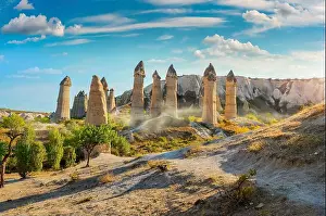 Nevsehir Prints: Love valley in Goreme national park. Cappadocia, Turkey