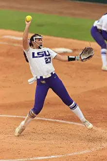 Friday Prints: LSU's Shelbi Sunseri pitches against McNeese State during the NCAA Softball Regional