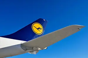 Taxiway Prints: lufthansa, airbus, a 340, aircraft