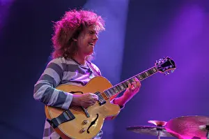Live Prints: Lugano, Switzerland - 9 July 2004: Pat Metheny on stage at Estival Jazz in Lugano on Switzerland