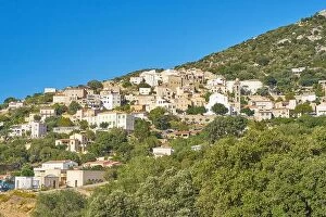 Images Dated 29th September 2015: Lumio village, Balagne, Corsica Island, France