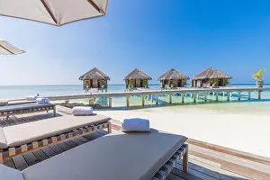 Bora Prints: Luxury water villas in Maldives