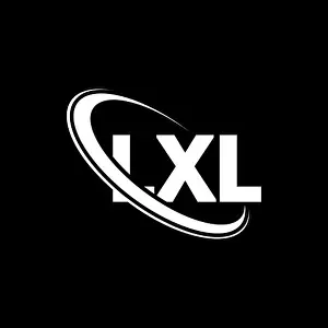 Linked Prints: LXL logo. LXL letter. LXL letter logo design