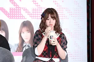Taiwanese Prints: Ma Chia-ling of Japanese female idol group AKB48 attends a press conference for their first Taiwanese concert 'Are