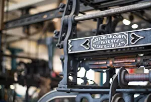 Reel Prints: Some of the machinery on display at the Industrial Museum in Bradford, West Yorkshire