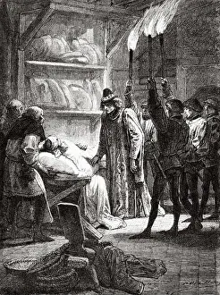 Art And Craft Prints: Madness of Charles VI King of France