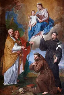 Art Church Prints: Madonna col Bambino con S.Pietro, S