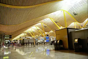 Engineers Prints: Madrid International Airport (Barajas Airport), Terminal 4
