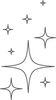Starburst Prints: magic stars twinkling icon vector