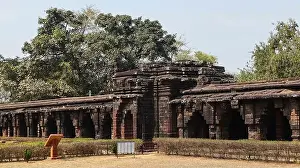 Islamic Architecture Prints: Main Entrance Inside View of Kurumbera Fort, Gaganeshwar, West Bengal, India