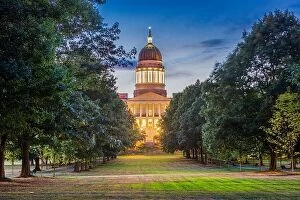 Images Dated 22nd September 2016: The Maine State House in Augusta, Maine, USA