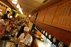 Dine Prints: Maisen restaurant in Aoyama district