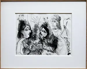 Nocat Prints: Maison close. Médisances. Avec profil de Degas au nez foncé