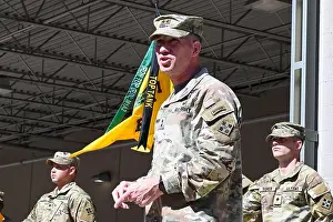 Engaged Prints: Maj. Gen. David Hodne, commanding general of the 4th Infantry Division and Fort Carson