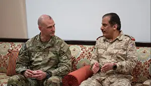 Brig Prints: Maj. Gen. Wendul Hagler, the deputy commanding general of U