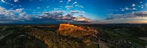 The Majestic Fortress of Riegersburg: A Bird's Eye View: Burg Riegersburg
