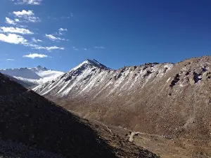 Glaciers Prints: Majestic view of glaciers in Ladakh region with snow clad tips of mountains