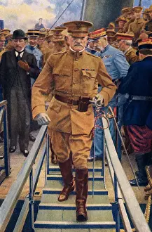 Major General Pershing, appointed to organize and command American forces in France