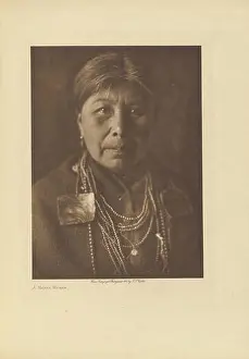 Curtis Prints: A Makah Woman; Edward S. Curtis