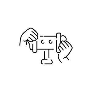 Whisper Prints: Making a rustle for asmr color line icon