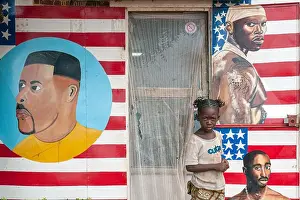 Coiffure Prints: Mali Bamako barber shop