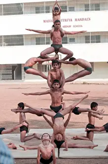 Balancing Prints: Mallakhamb, traditional sport