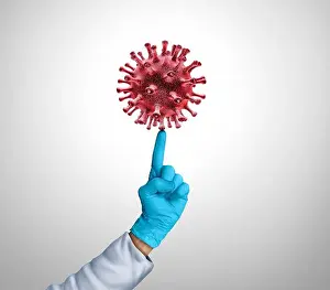 Infectious Disease Prints: Managing virus treatment and medical infection therapy management