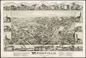 1888 Prints: Mansfield, Massachusetts : 1888